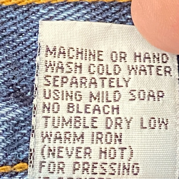 Carolina Blues Denim Flared Leg High Waisted Jeans size 12 - Picture 12 of 12